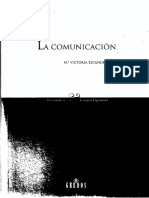VICTORIA ESCANDELL VIDAL La Comunicacion Capitulo 2 PDF