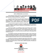 09abr2018 - Declaración Pública - Comité Central - Ante La Persecución a Lula Da Silva