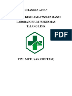 Kerangka Acuan Program Keselamatan Laboratorium