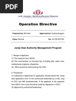 Operation Directive 201702