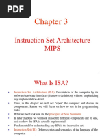 Instruction Set Architecture MIPS PDF