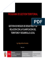 Gestion Riesgos de Desastre PDF