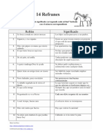 14 Refranes 1 PDF
