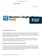 Newton-Ungku Omar Fund - British Council