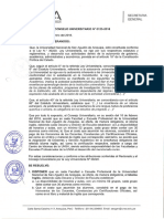 R.C.U. 123.18 Obligatoriedad Del Idioma Ingls en Cada Escuela Profesional y o Facultad PDF