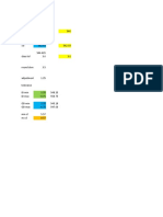 Tolerance Analysis Sheet