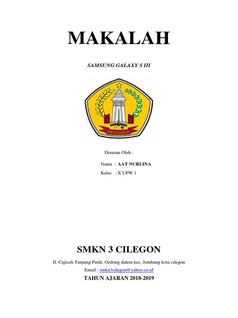 Makalah Samsung S3