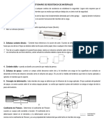 Cuestionario de Resistencia de Materiale