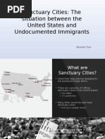 Sanctuary Cities: The Situation Between The United States and Undocumented Immigrants