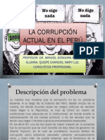 La Corrupción en El Perú