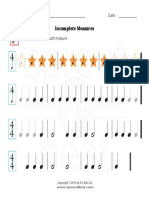 Music Worksheets Incomplete Measures 003