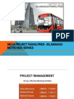 Metro Project (Islamabad & Rawal Pindi)