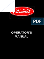 Peterbilt Operator's Manual