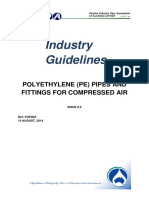 Industry Guidelines: Polyethylene (Pe) Pipes and Fittings For Compressed Air