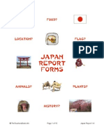 Japan Report Forms