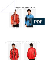 Contoh Produk Batik Kemeja Lelaki Ocx