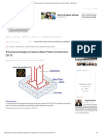 Thickness Design of Column Base Plate Connections (EC3) - Structville..