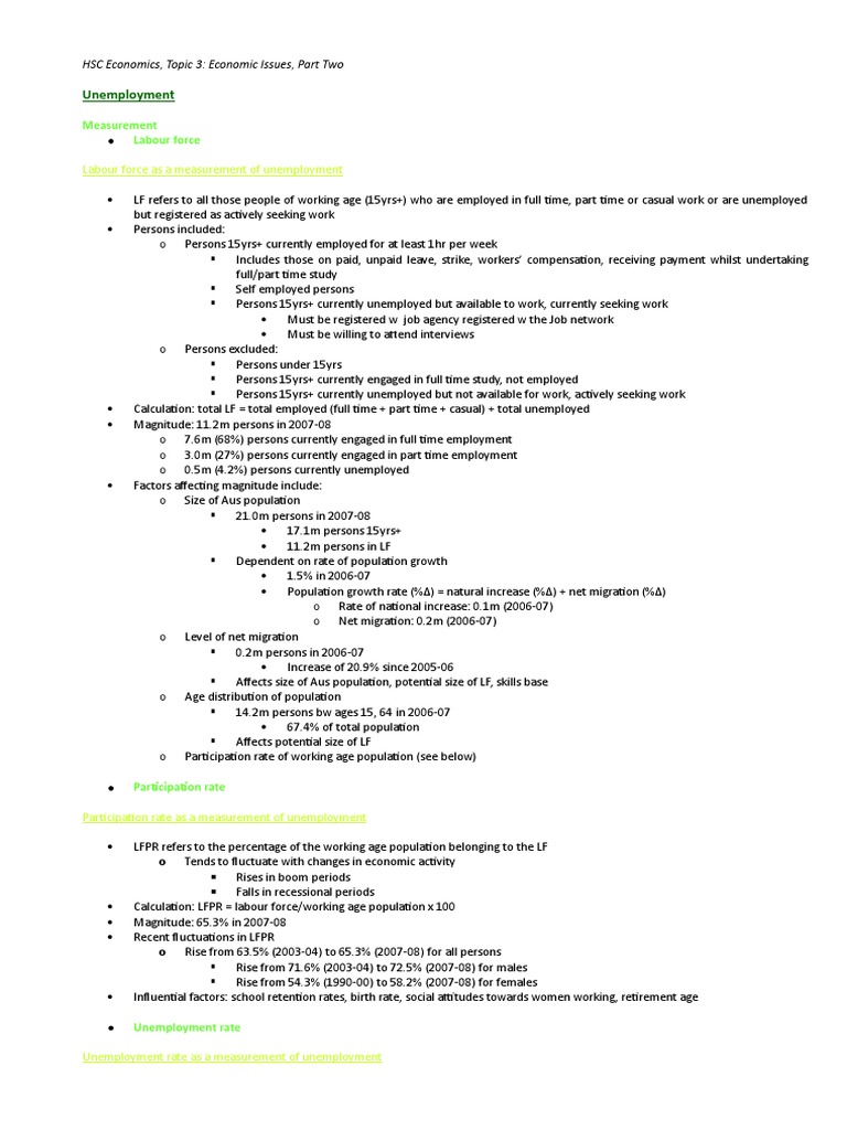 2 - Unemployment | PDF | Unemployment | Social Science