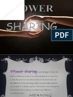 power sharing