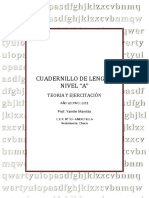 Cuadernillo Lengua Nivel I PDF