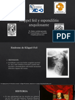 Klipper Feil y Espondilitis Anquilosante
