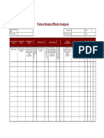 Failure Modes Effects Analysis