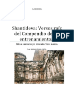 Shantideva Versos Raiz Del Compendio de Los Entrenamientos
