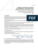 Water Gas Shift Reactor An Industrial Case