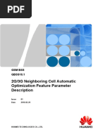 2G 3G Neighboring Cell Automatic Optimization (GBSS18.1 - 01)