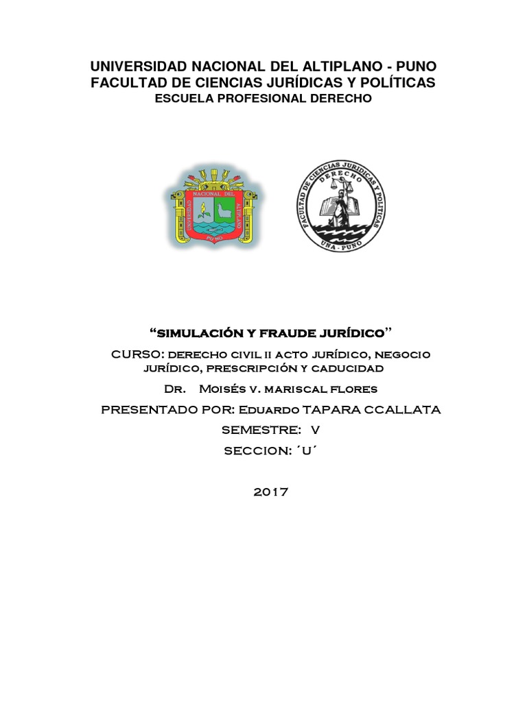 Fraude y Simulación en Derecho Civil | PDF | Bienes (Ley) | Pagos