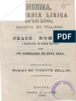 1864 Norma, tragedia lírica