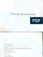 Filosofía de La Historia