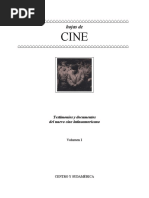 AAVV - Hojas de Cine. Testimonios y Documentos Del Nuevo Cine ...