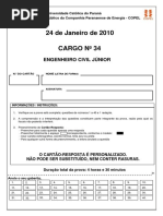 Puc Pr 2010 Copel Engenheiro Civil Prova