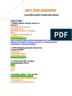 AIIMS May 2010 Solution