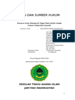 Makalah Pengertian Dan Sumber Hukum Syariah