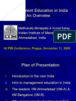 Management Education in India An Overview