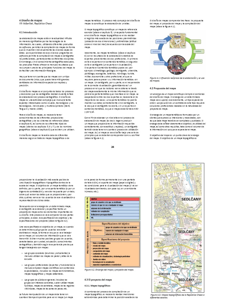 Diseño De Mapas Pdf Mapa Cartografía 