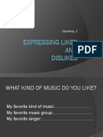 Expressing Likes