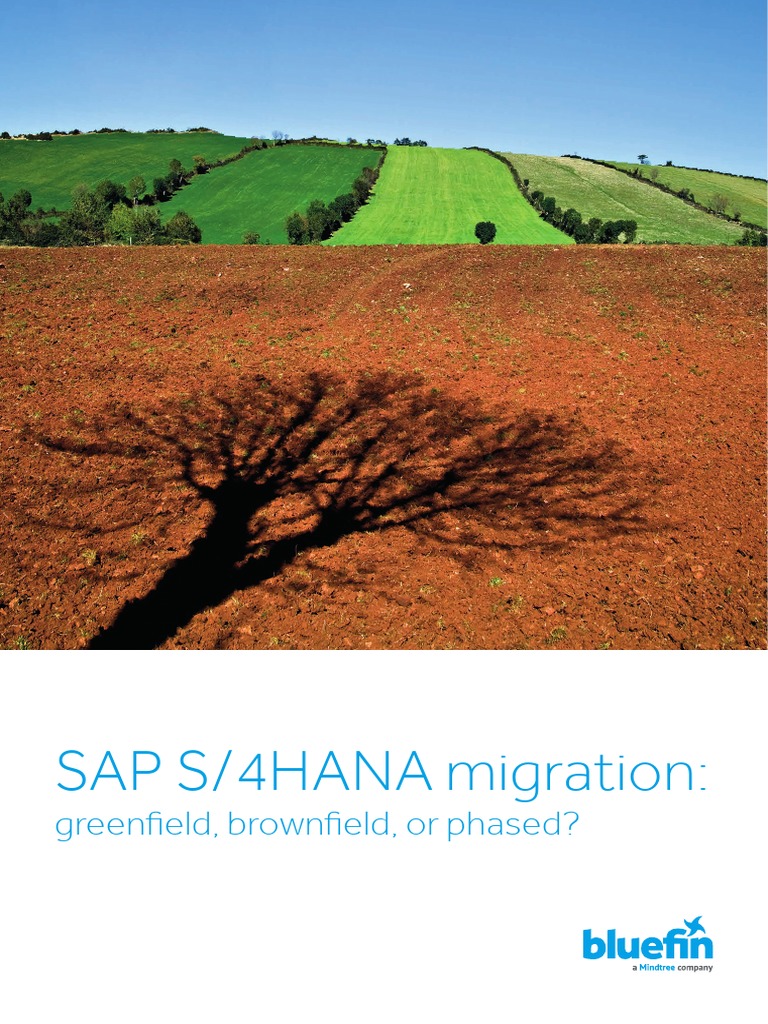 SAP S4HANA Migration Greenfield Brownfield or Phased Whitepaper Bluefin