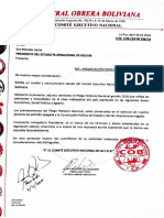 #ANF Conozca El Pliego Petitorio de La Central Obrera Boliviana (#COB) para La Presente Gestión.