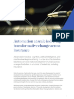 Automation at Scale Is Driving Transformative Change Across Insurance