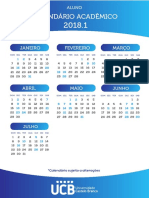 Aluno - Calendário Acadêmico 2018 - 2 PDF