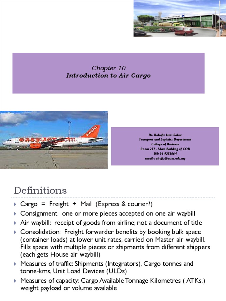Overview of Air Cargo Industry | PDF | Cargo | Airlines