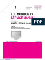 Pantalla Repetidora LG M2262DL Manual