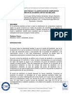 Informe 1 Diferenciación de Compuestos Orgánicos e Inorgánicos