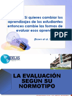 La EvaluaciÓn SegÚn Su Normotipo