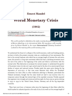 Ernest Mandel_ World Monetary Crisis (1982)