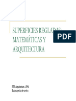 Superficies Regladas: Matemáticas y Arquitectura