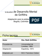 (GRIFFITHS) Escala de Desarrollo Mental de Griffiths PDF